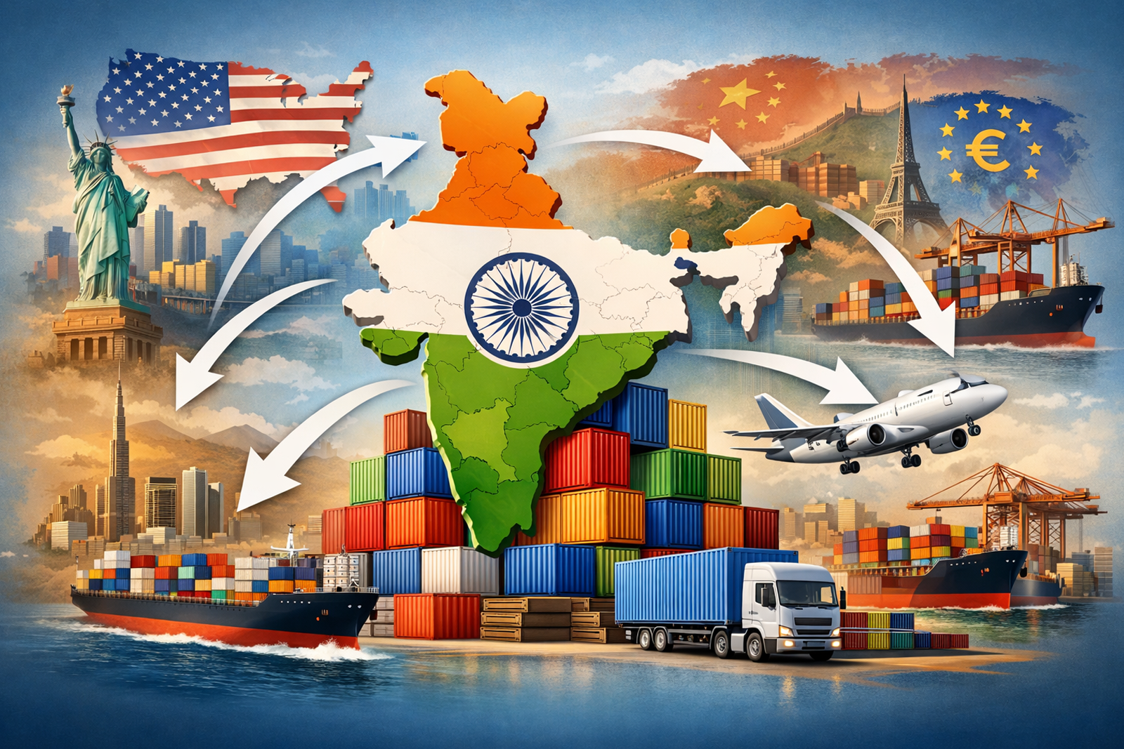 India’s Top Export Markets: How Global Demand Is Reshaping Trade Flows